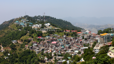 The Murree city, Kashmir Point, Pakistan. - Image