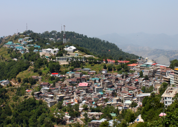 The Murree city, Kashmir Point, Pakistan. - Image