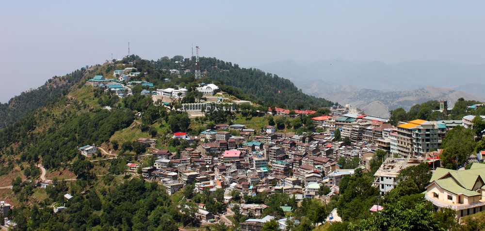 The Murree city, Kashmir Point, Pakistan. - Image